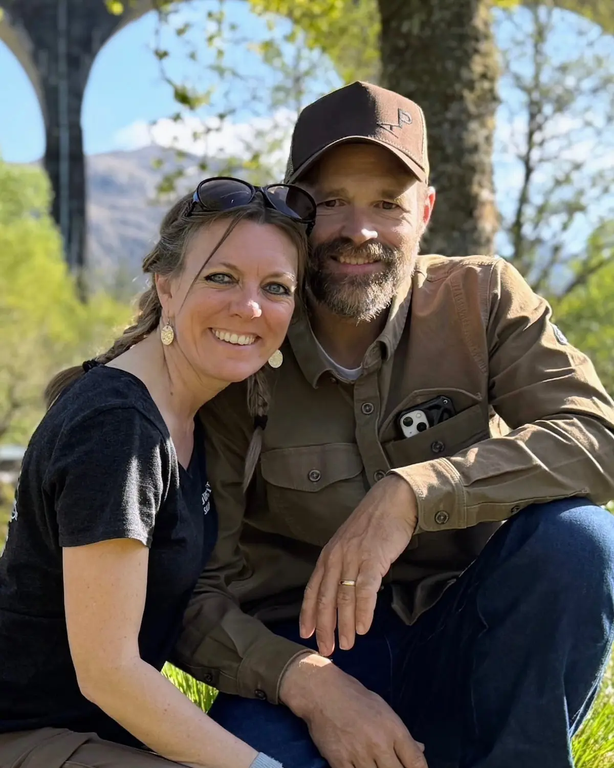 Amber Van Dyke with her husband Paul — founders of Hope Adoptions & Consulting in Northern Wyoming